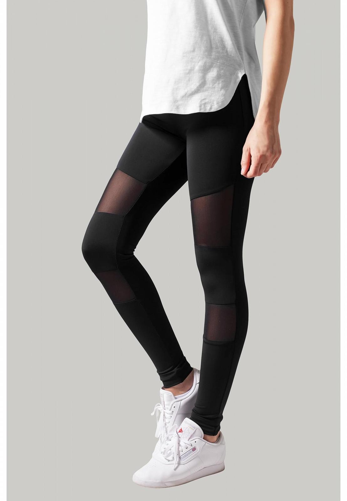 Леггинсы Urban Classics Женские с сетчатыми вставками Tech Mesh Разные цвета, размеры XS - 5XL, фото №6