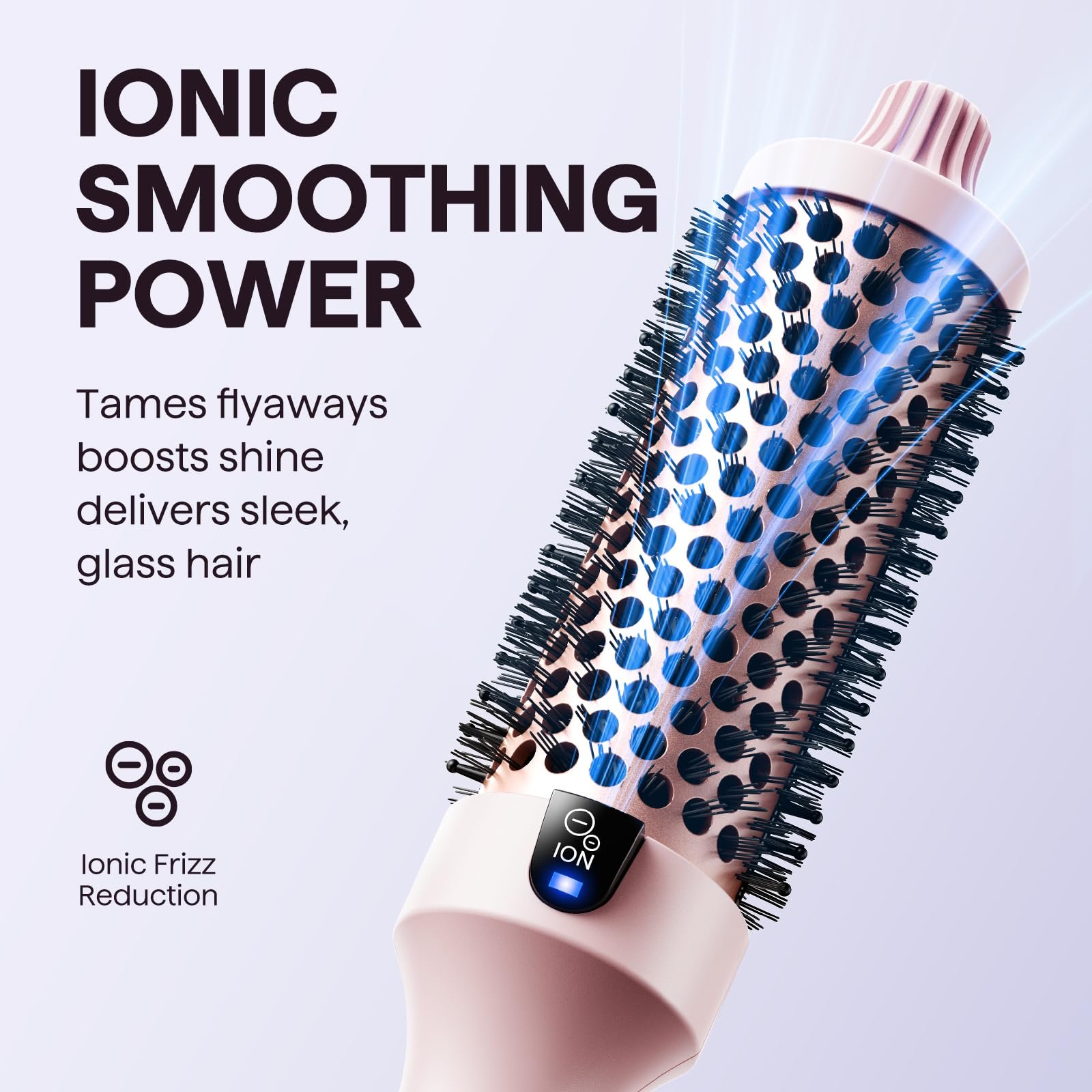 Термощітка Wavytalk Blowout Boost Ionic 38 мм Sakura Pink, фото №4 Термощітка Wavytalk Blowout Boost Ionic 38 мм Sakura Pink, фото №4