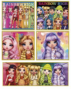 Пазл Clementoni Supercolor 20273 10 In 1 Rainbow High (3x18, 4x30, 2x48 и 1x60 деталей) для детей от 4 лет - Фото 1