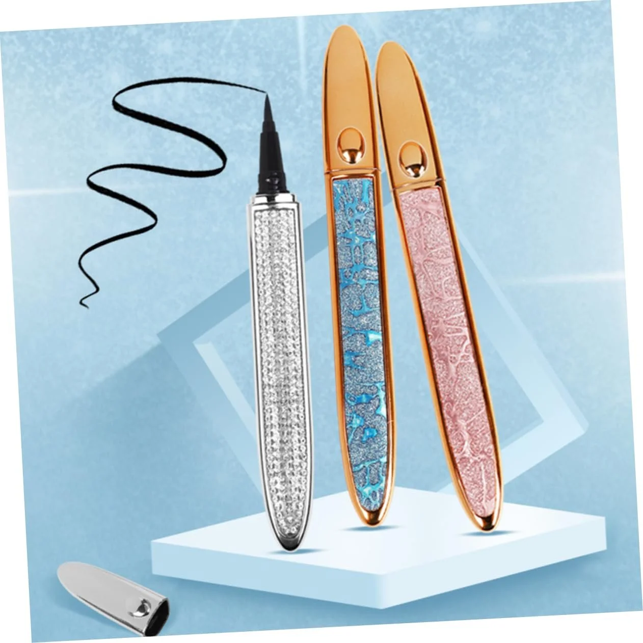 Подводка для глаз VINTORKY Бриллиантовая, фото №4