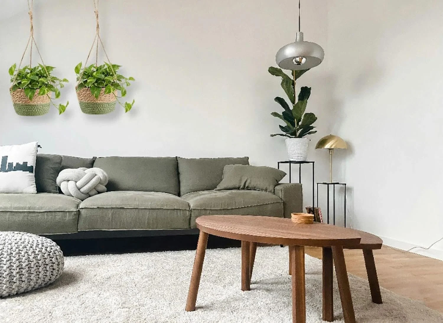 Подвесной цветочный горшок из морской травы набор из 2 штук, плетеный вручную с веревкой, 20 см, фото №6 Подвесной цветочный горшок из морской травы набор из 2 штук, плетеный вручную с веревкой, 20 см, фото №6