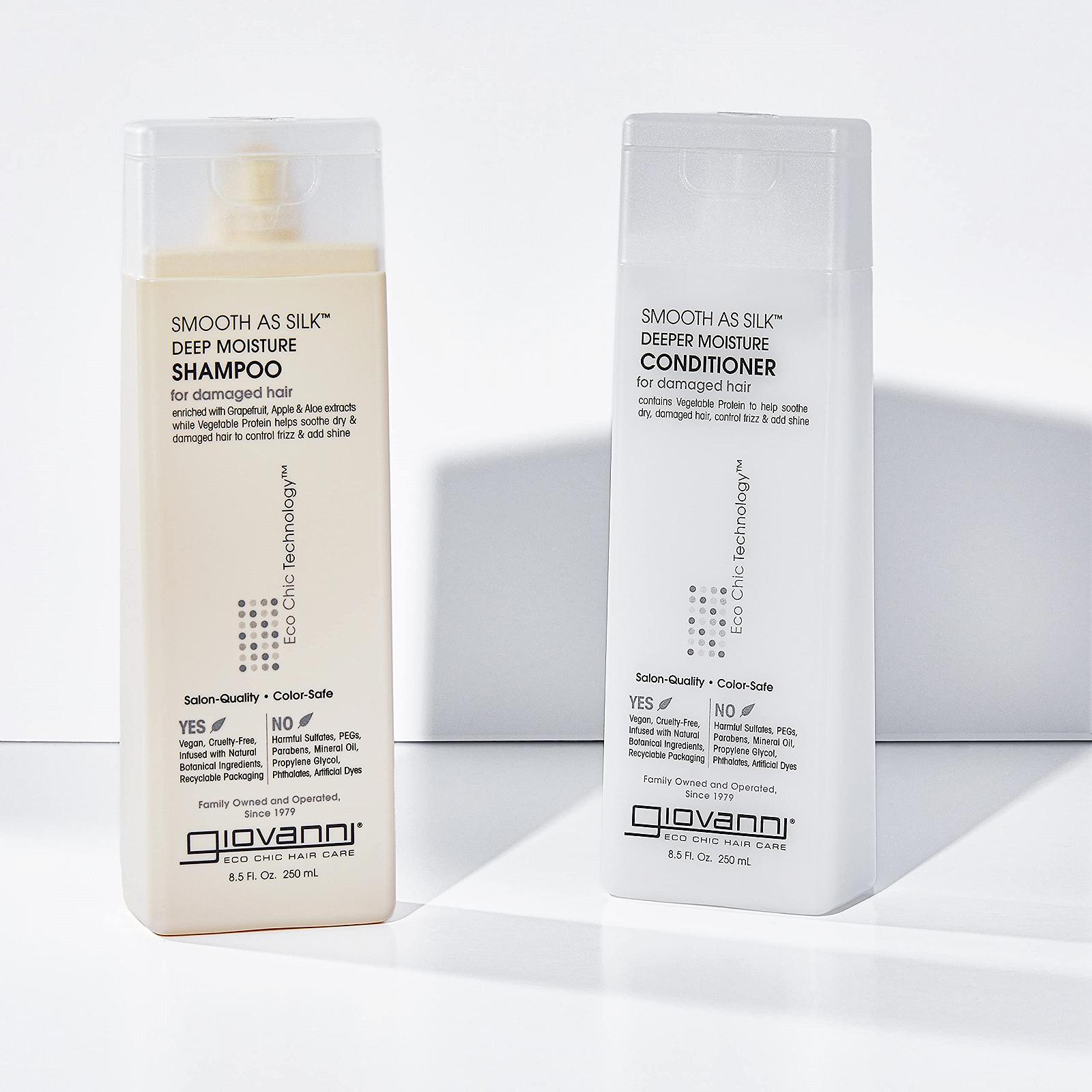 Кондиционер Giovanni Cosmetics Smooth As Silk 8.5 Fl OZ (упаковка из 3 шт.), фото №4