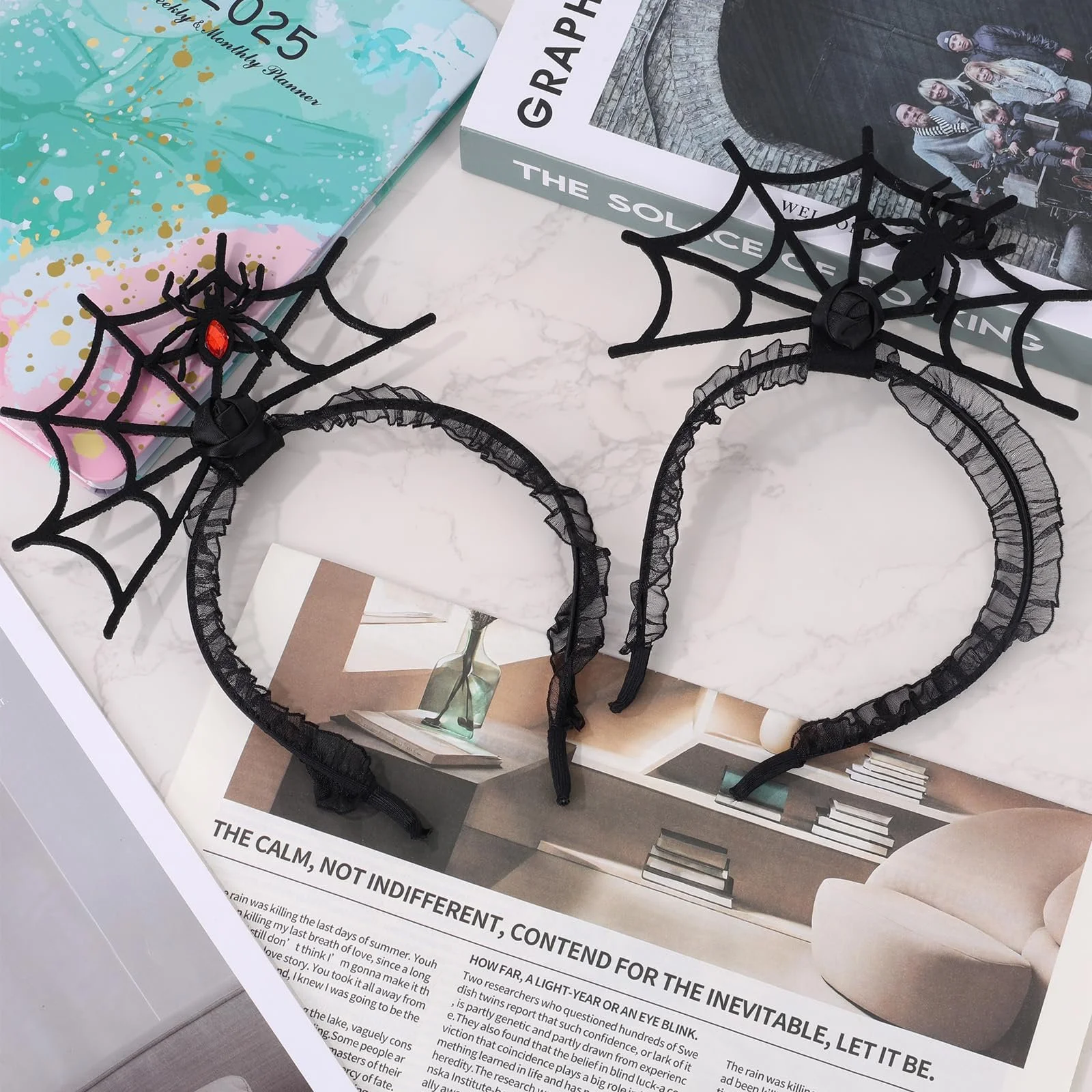 Обруч Паук на Хэллоуин 2шт, фото №3