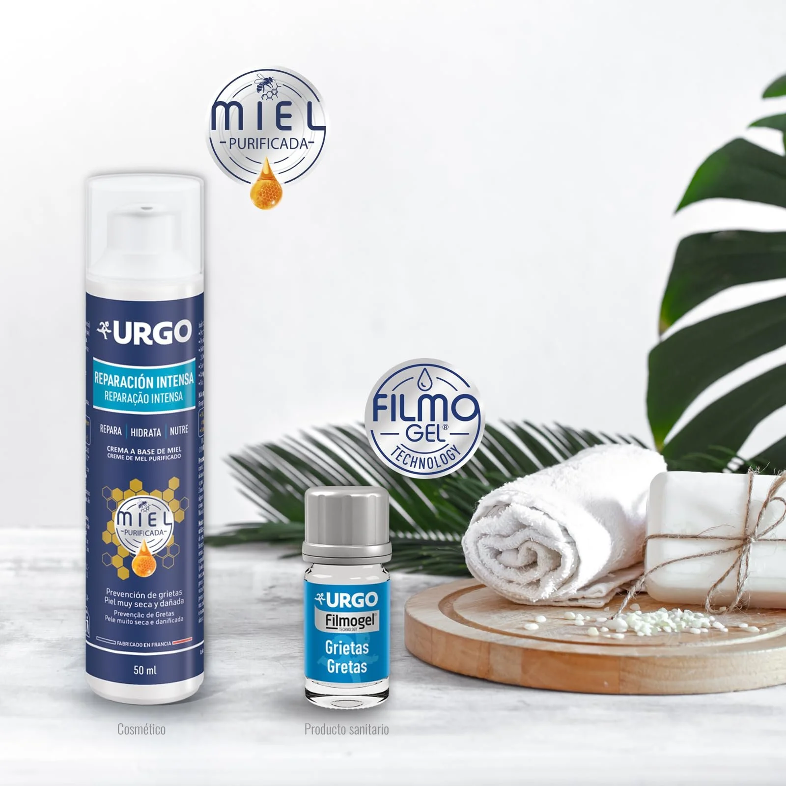 Крем для рук Urgo Intensive repair на основі очищеного меду, зволожує, розгладжує та захищає шкіру, запобігає розтріскуванню, 50 мл, фото №6 Крем для рук Urgo Intensive repair на основі очищеного меду, зволожує, розгладжує та захищає шкіру, запобігає розтріскуванню, 50 мл, фото №6