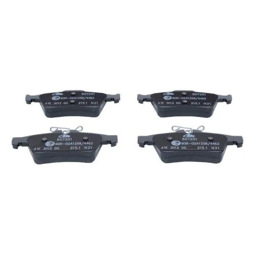 Комплект тормозных колодок, дисковый тормоз ATE 13.0460-7251.2 для RENAULT задний мост, фото №2 Комплект тормозных колодок, дисковый тормоз ATE 13.0460-7251.2 для RENAULT задний мост, фото №2