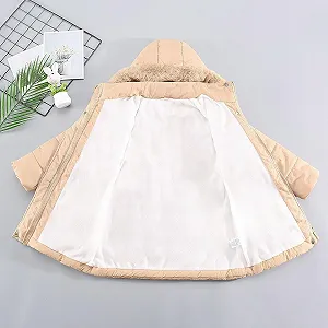 Зимова куртка для дівчаток і хлопчиків, довга пухова куртка synthetic.ua - Фото 1