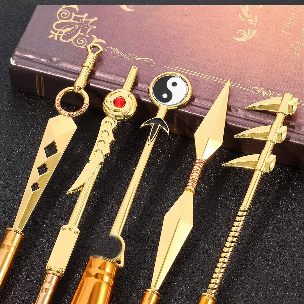 Набор кистей для макияжа Gobbuy Professional Cosmetic Make Up Brush Japanese Anime Naruto, 5 шт., фото №6