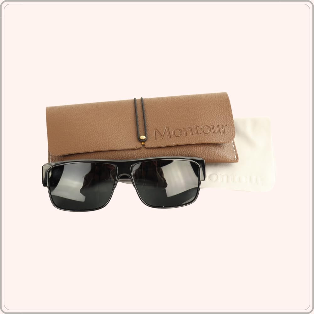 Сонцезахисні окуляри Montour Square Model Black, фото №9