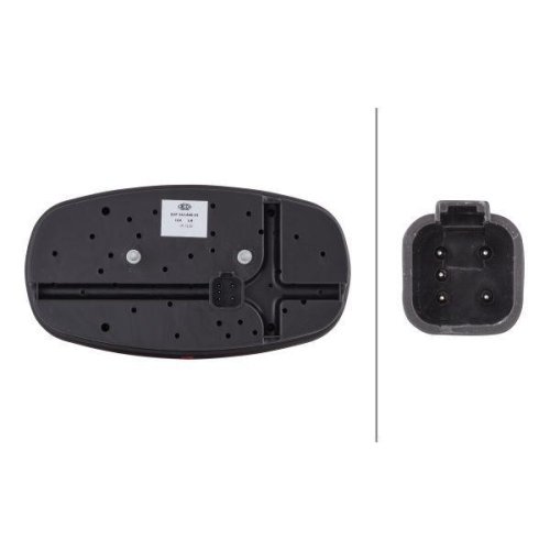 Задний фонарь HELLA 2VP 343 640-051 для HOLDER LIEBHERR CLAAS JOHN DEERE GOLDHOFER, фото №2 Задний фонарь HELLA 2VP 343 640-051 для HOLDER LIEBHERR CLAAS JOHN DEERE GOLDHOFER, фото №2