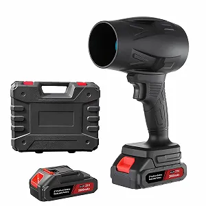 Маленький беспроводной воздуходувка 130000 об/мин Портативный электрический воздуходувка для пыли Мини-реактивный сухой воздуходувка с 2 батареями для компьютера, клавиатуры, улицы, автомобиля, дома - Фото 1