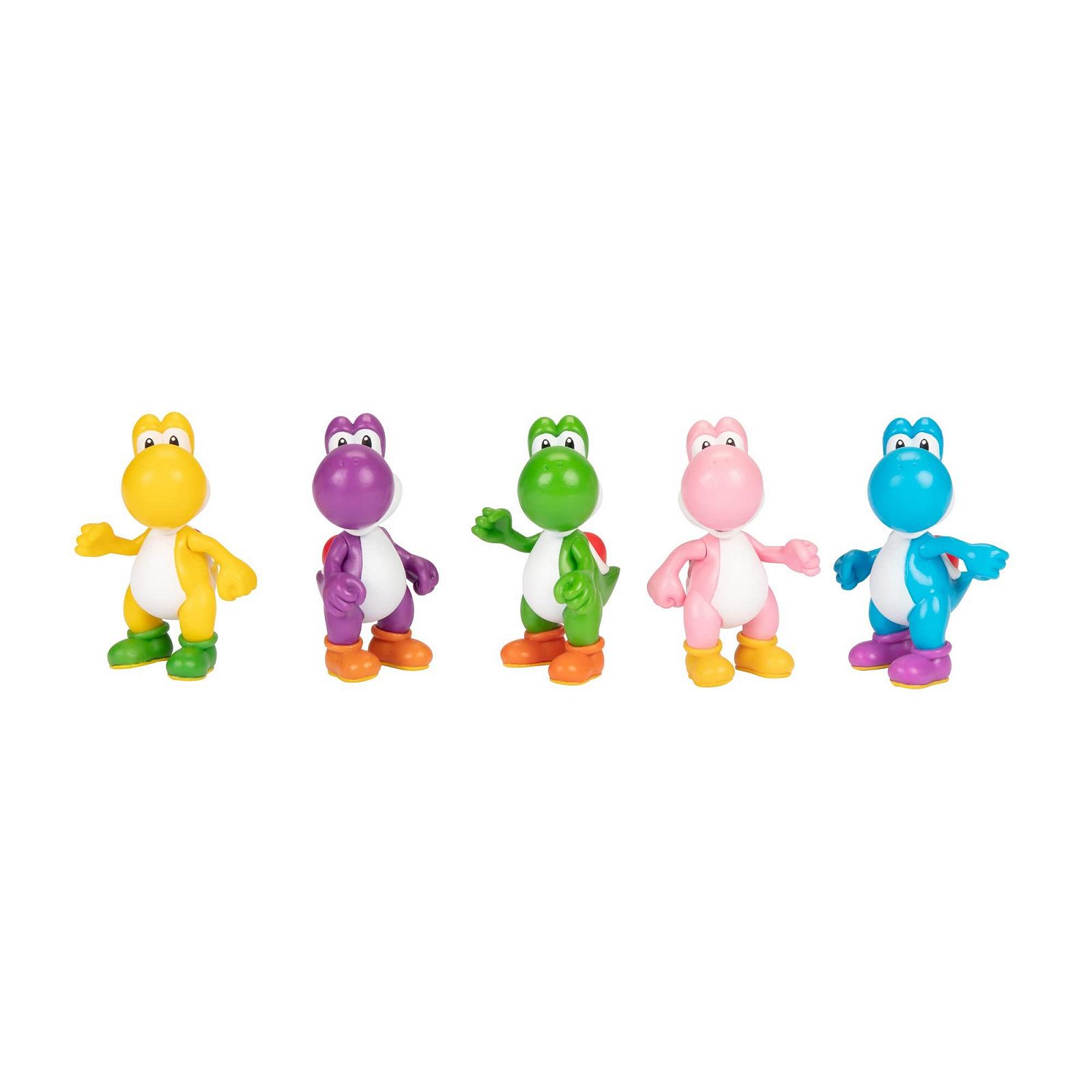 Набор фигурок Nintendo Yoshi из 5 штук, 6,5 см, фото №6