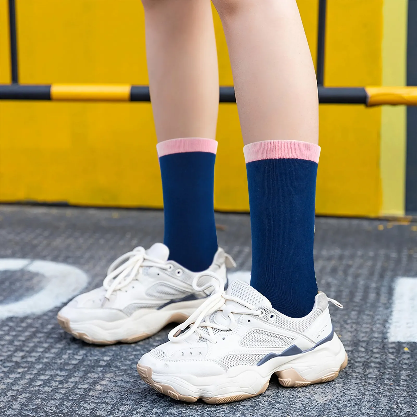 Носки Belloxis женские, подарок на день рождения для девочки, стопперы, фото №6