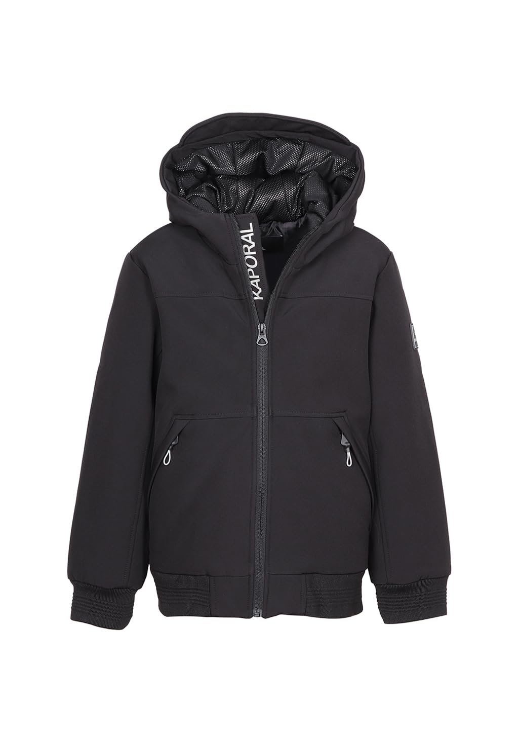 Куртка с капюшоном для мальчиков KAPORAL Moyer Regular, длинный рукав, черный, фото №1 Куртка с капюшоном для мальчиков KAPORAL Moyer Regular, длинный рукав, черный, фото №1