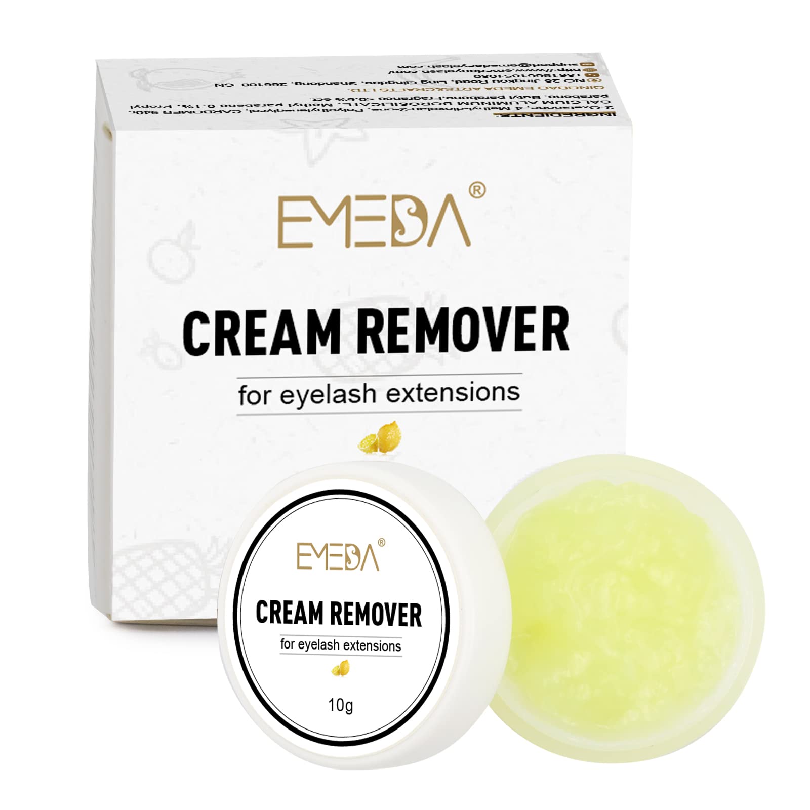 Крем EMEDA Glue Remover 10 г Eyelash Extension Gentle Quick Resolution, фото №1