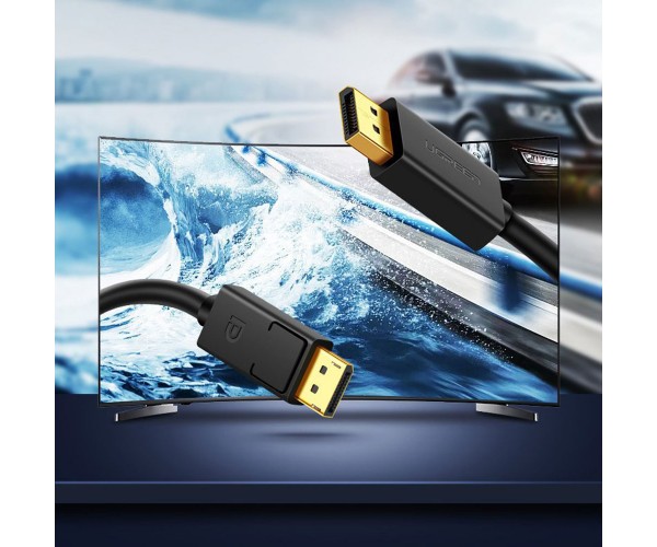 Кабель DP V1.2 Male to Cable 4K@60Hz; 2K@144Hz 5m UGREEN DP102 Чорний, фото №6