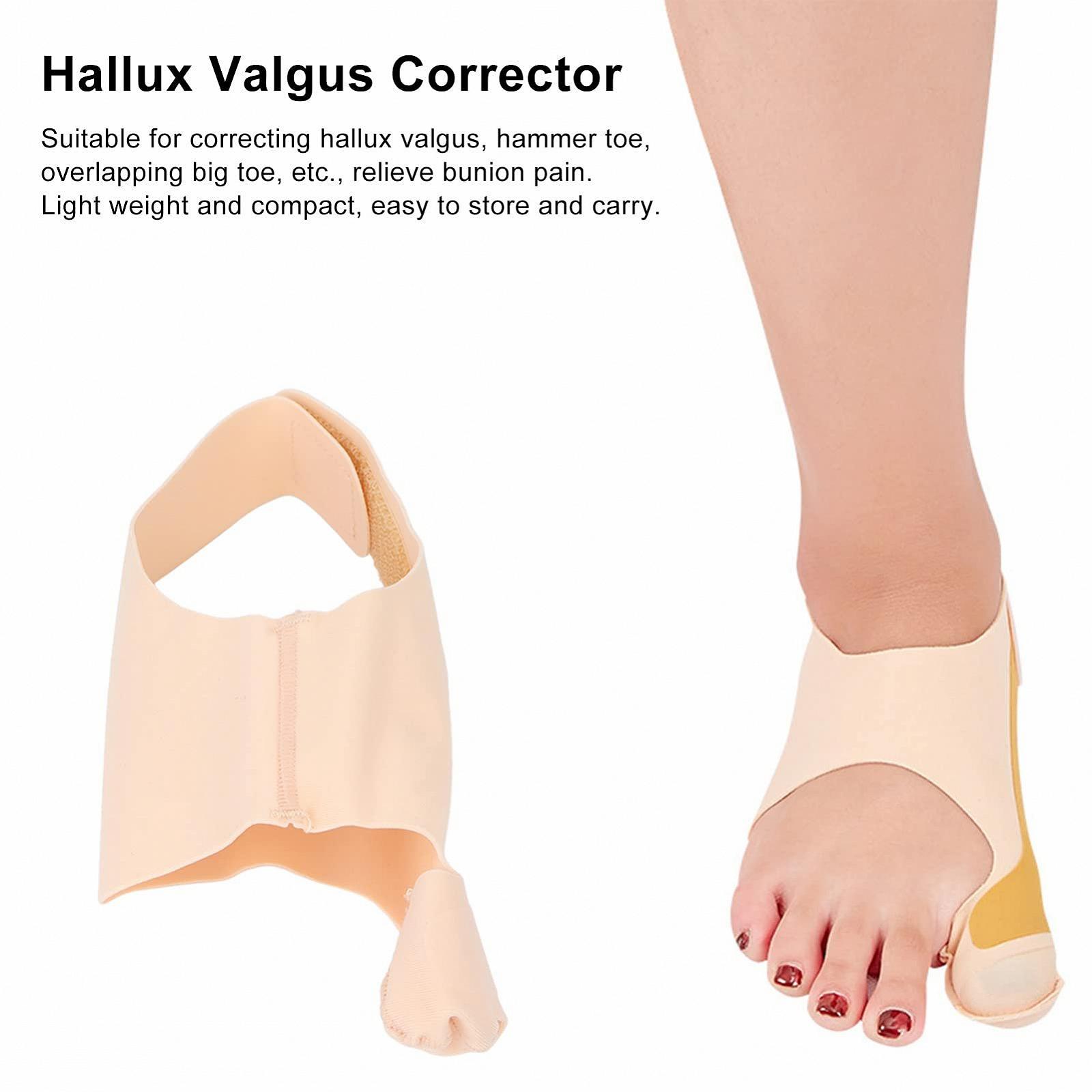 Корректор большого пальца стопы Регулируемый Hallux Valgus Обезболивание Полиуретановое волокно, фото №3