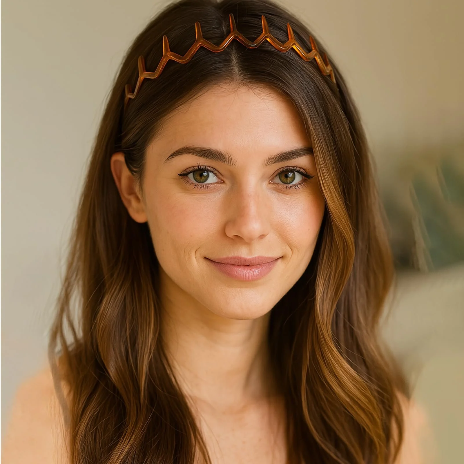 Обруч Пластиковий з Зубцями для Волосся 6 шт, фото №6