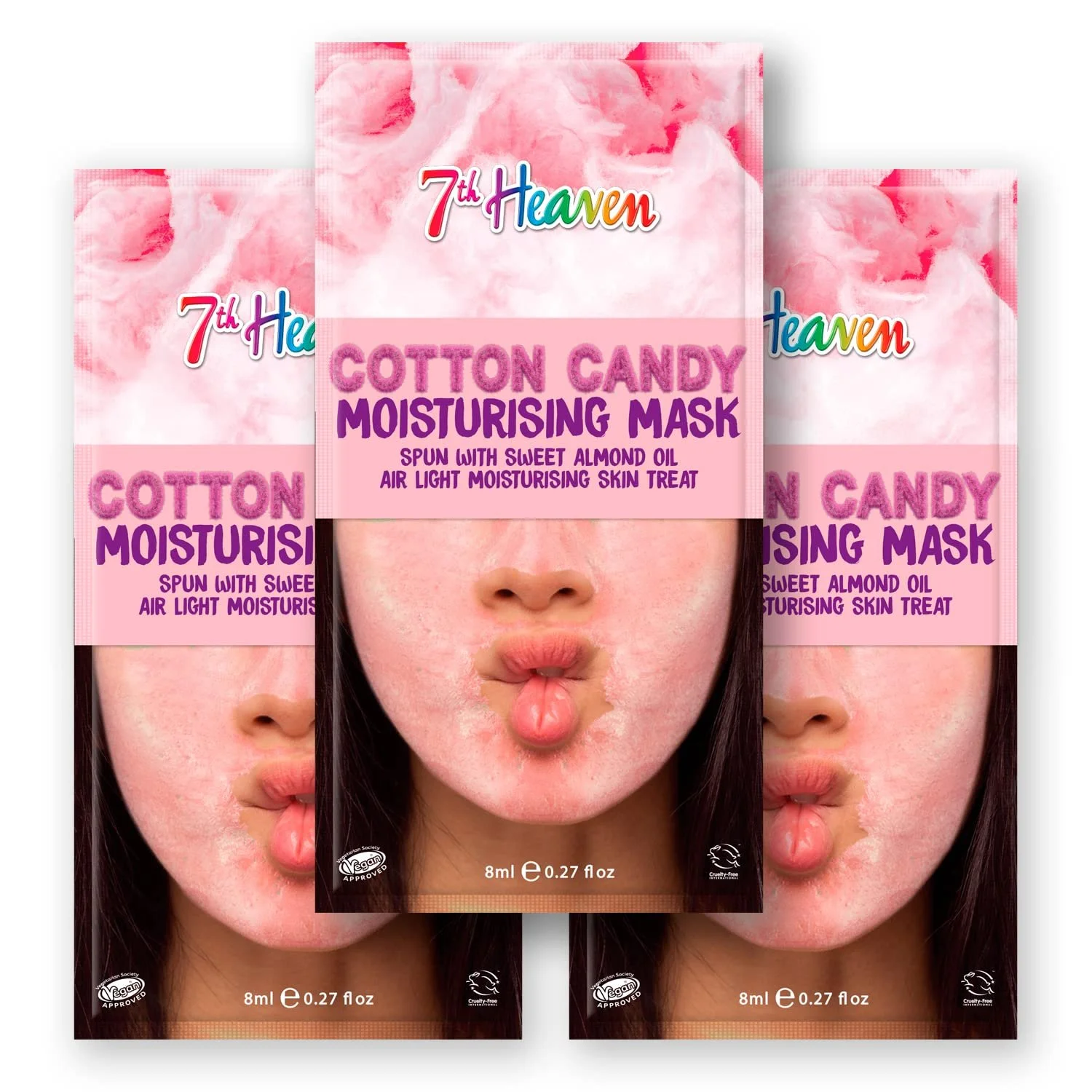 Маска 7TH HEAVEN Зволожуюча Cotton Candy Cream, фото №1