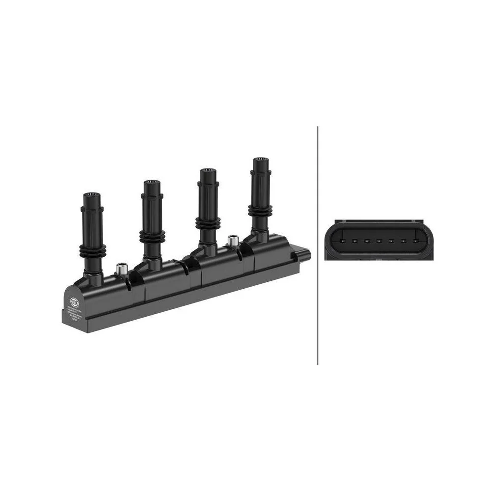 Котушка запалювання HELLA 5DA 358 000-341 для OPEL VAUXHALL CHEVROLET DAEWOO HITACHI BUICK, фото №1