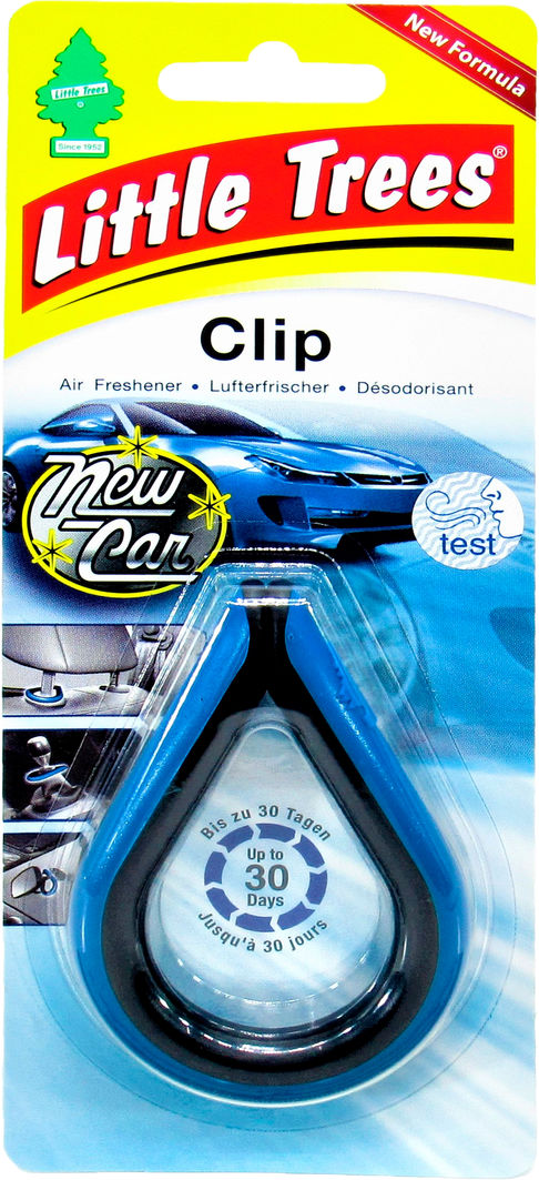 Ароматизатор Little Trees Clip New Car кліпса 9748.1, фото №1 Ароматизатор Little Trees Clip New Car кліпса 9748.1, фото №1