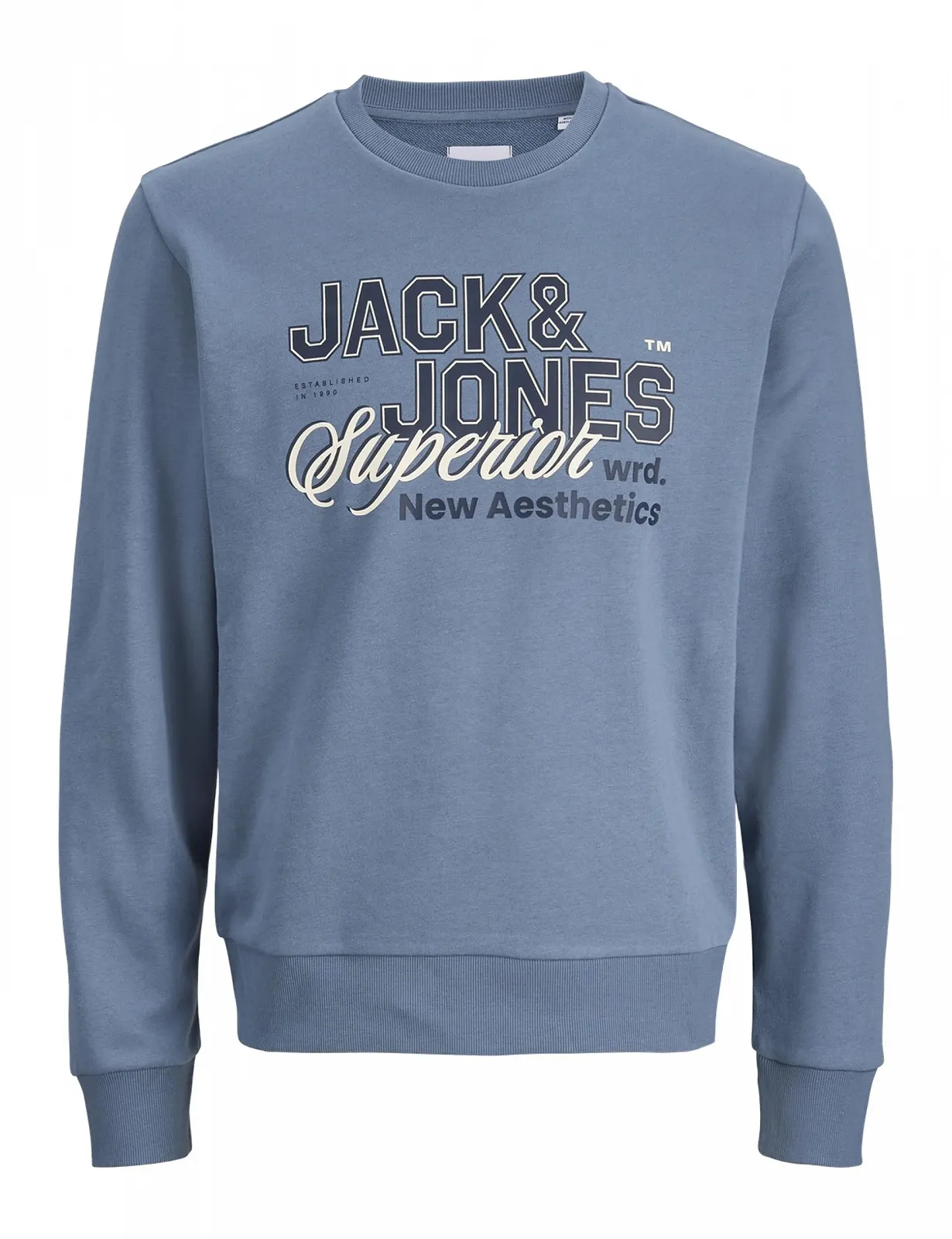 Толстовка JACK & JONES Jjelogo Sweat Crew Neck 2 Col Ss26 Jnr, фото №1