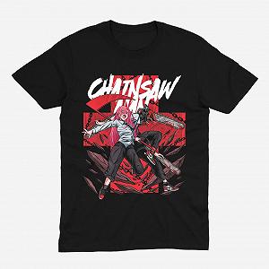 Футболка Аниме Человек бензопила Chainsawman TH252 XL - Фото 1