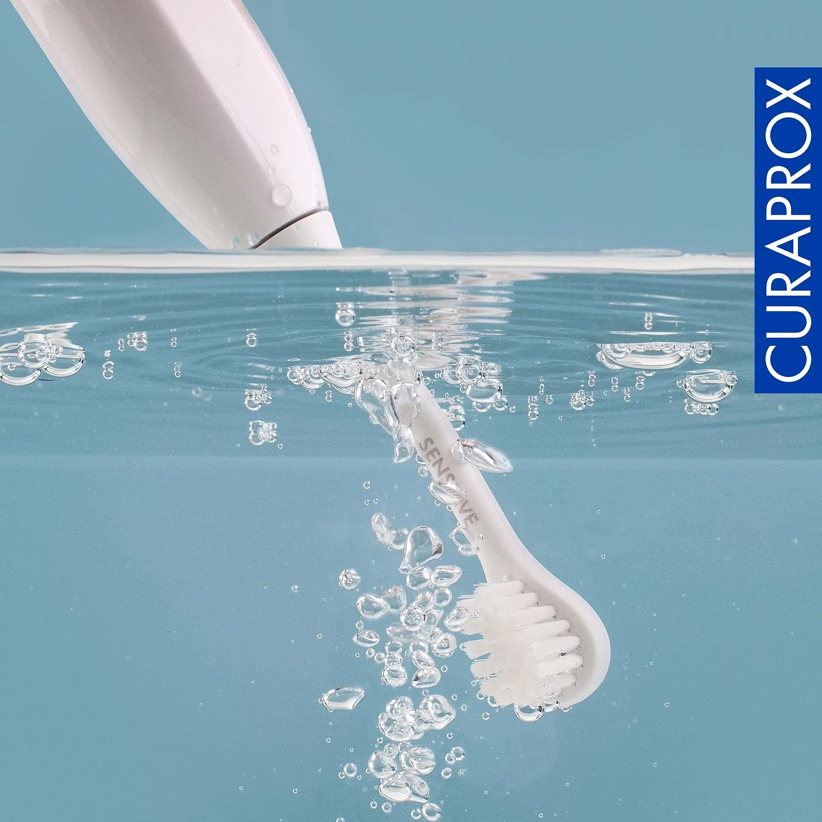 Электрическая звуковая зубная щетка Curaprox Hydrosonic Easy 3 уровня очистки White, фото №5