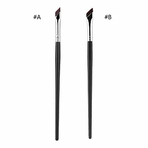 Пензлі для підводки очей, ультратонка, тонка кутова, плоский synthetic.ua - Фото 1