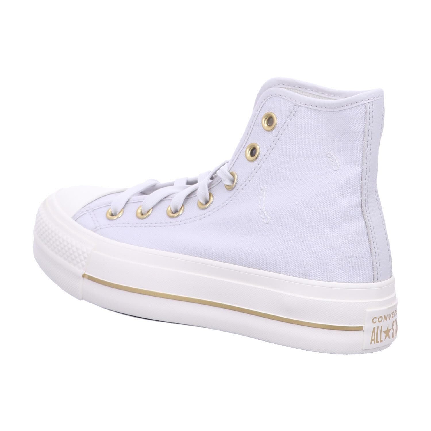 Кеды Converse All Star Lift A08237C Серый/Белый/Золотой, фото №3