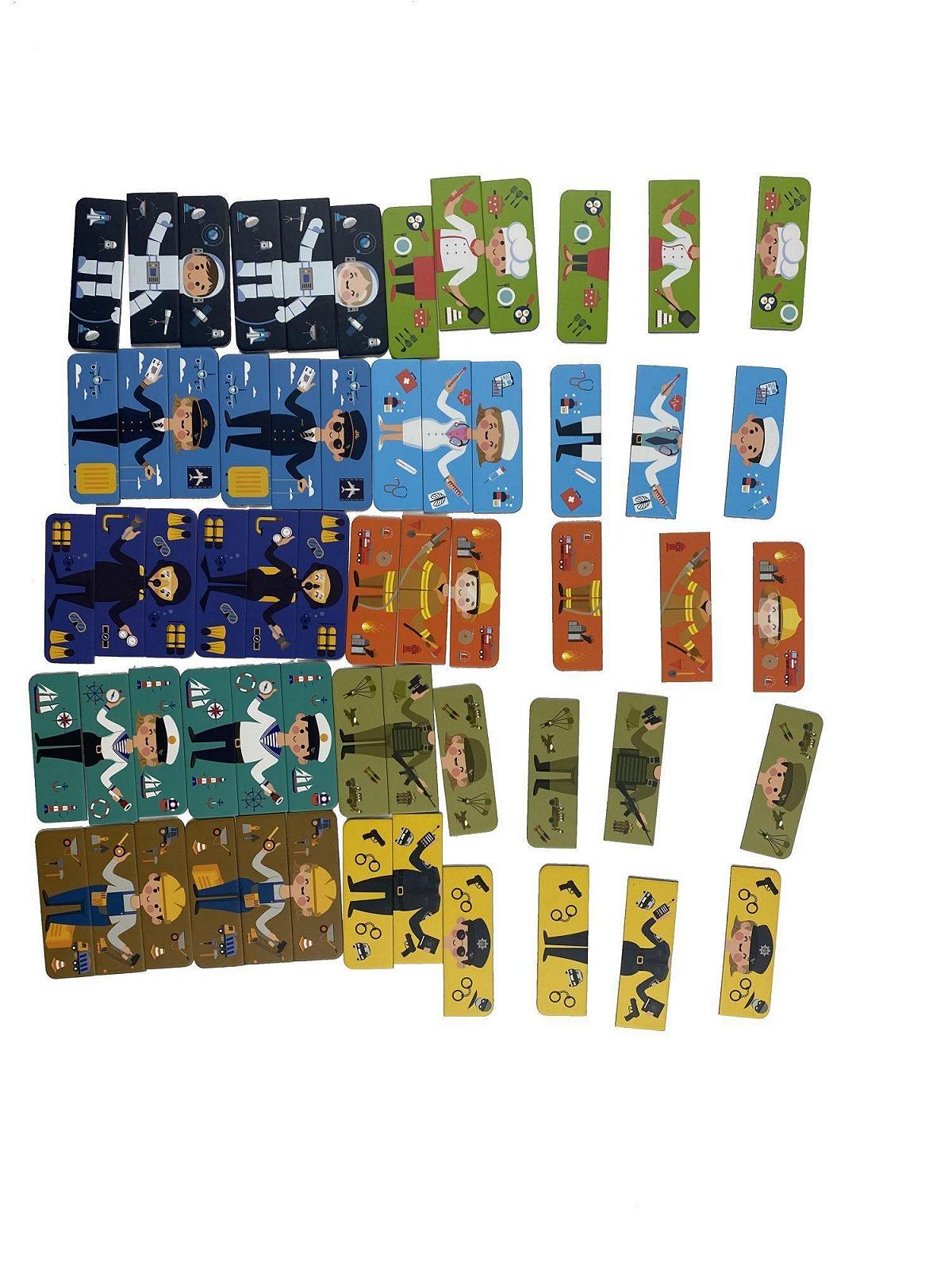 Набір пазлів на магнітній основі Професії 2D3D 2D3DNU2110, фото №2