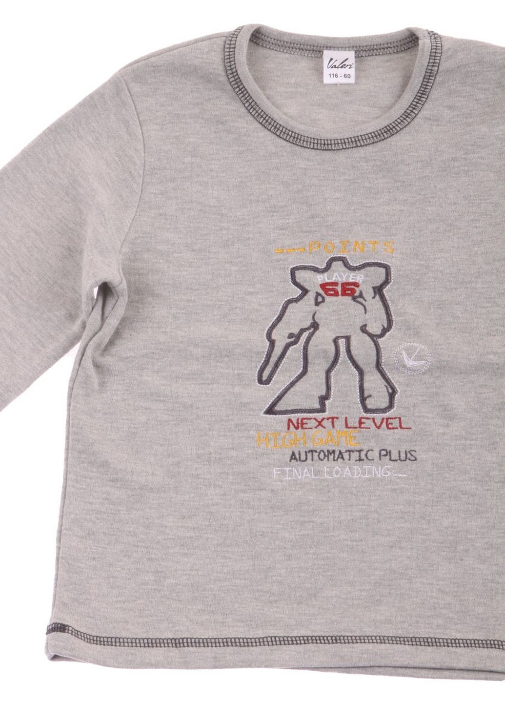 Лонгслив Valeri 116 Серый (SN-634-194-Gray), фото №2