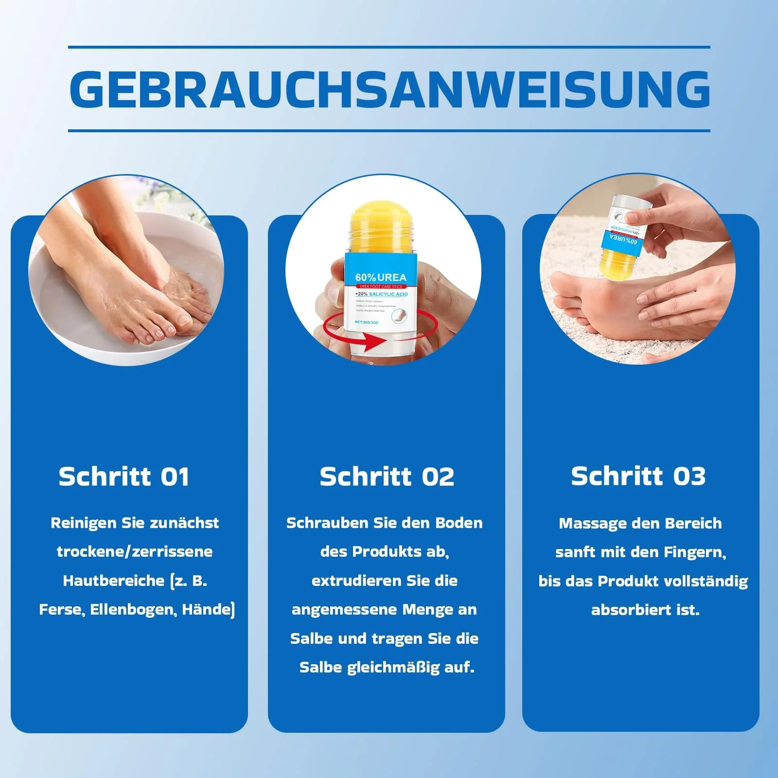 Набор Urea Cream 60% + Body Lotion крем для ног и лосьон для тела интенсивный уход, фото №4 Набор Urea Cream 60% + Body Lotion крем для ног и лосьон для тела интенсивный уход, фото №4