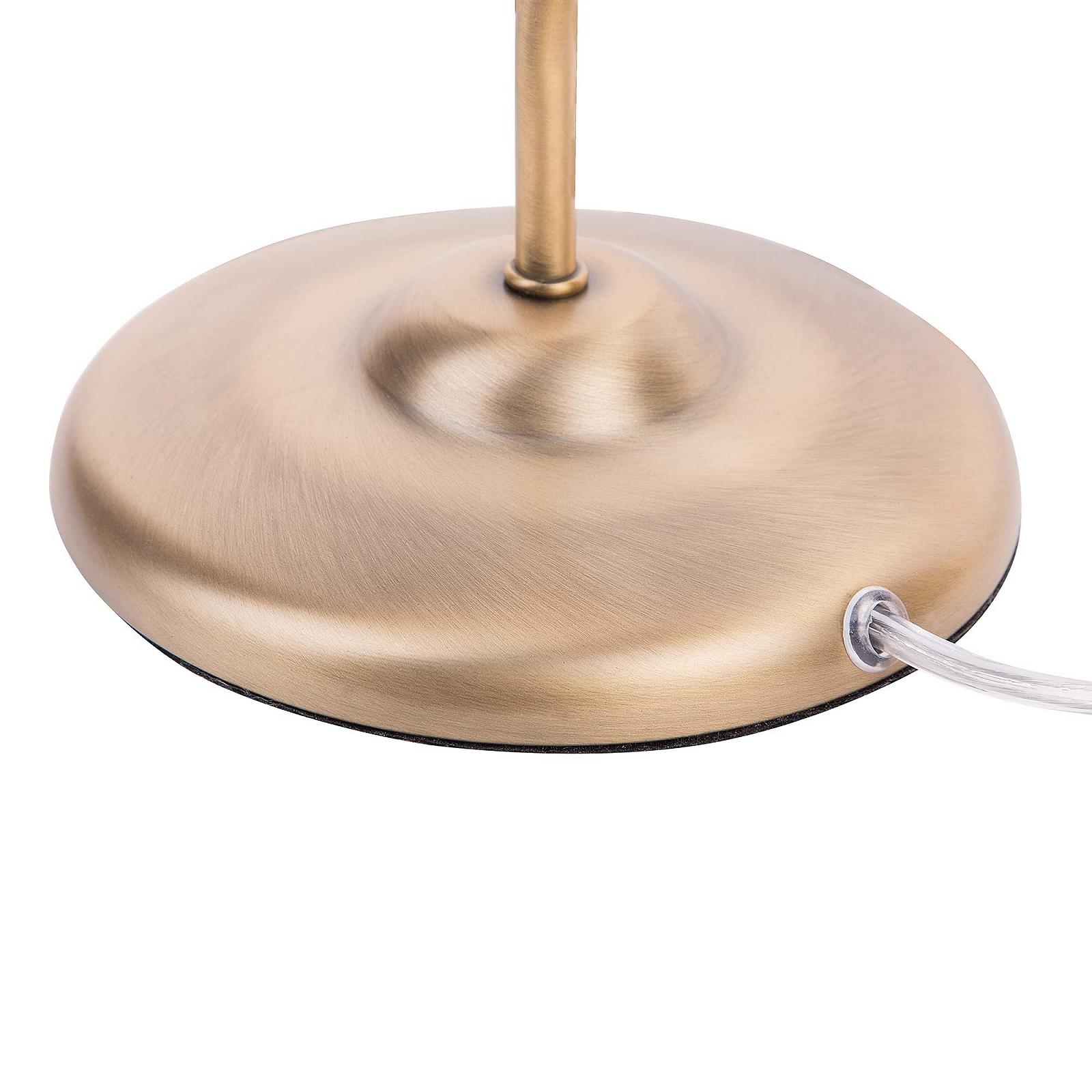 Настільна лампа Monsan сучасна латунь сталь 44 см латунь, фото №7