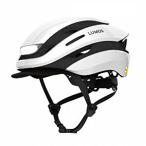 Велосипедний шолом Lumos Ultra Smart Helmet Plus LED, покажчик повороту, стоп-сигнали, Bluetooth, білий, розмір: M-L - Фото 1