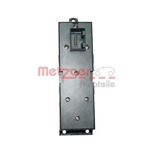 Перемикач склопідйомника METZGER 0916007 для VAG, передній зі сторони водія, фото №2