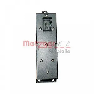 Перемикач склопідйомника METZGER 0916007 для VAG, передній зі сторони водія synthetic.ua - Фото 1