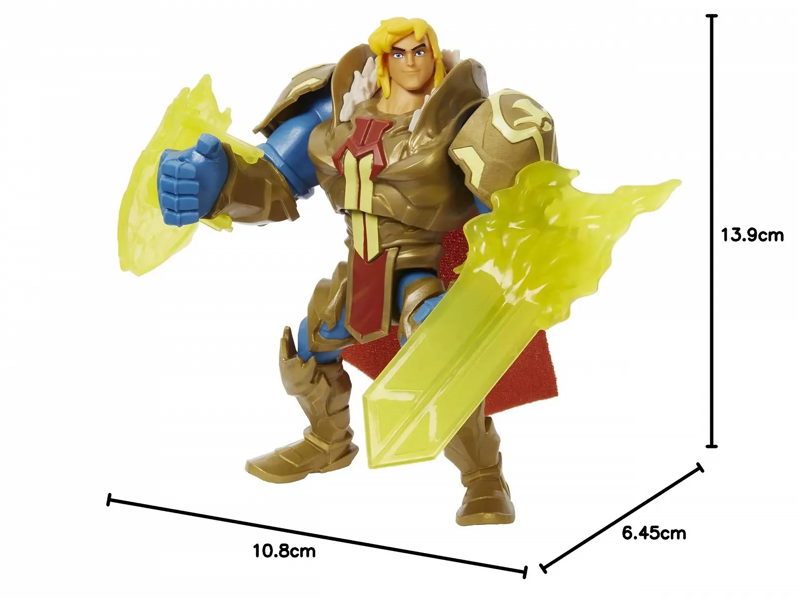 Фігурка Masters of the Universe He-Man Grayskull Armor 14 см HDY37, фото №7