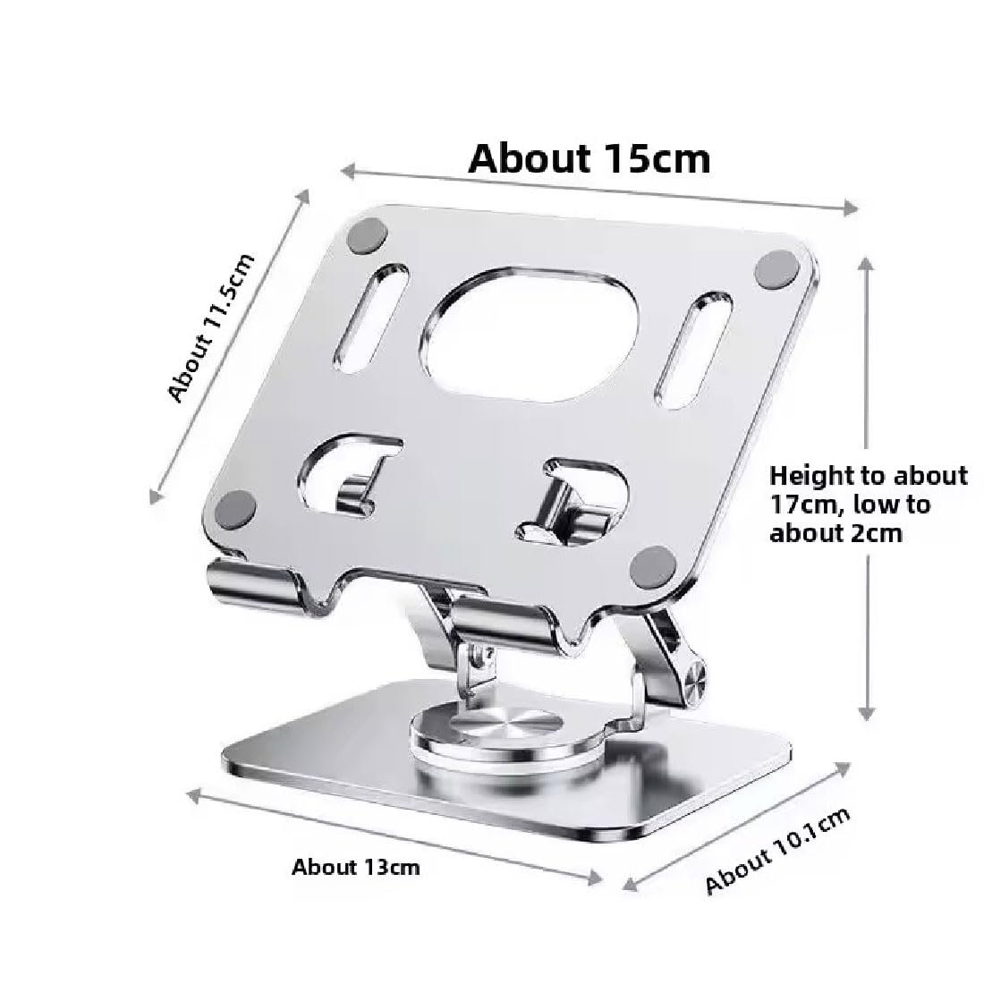 Подставка для ноутбука Rotiva Вращающаяся с вращающимся основанием 360

градусов, подставка для планшета 360

градусов, вращающаяся, складная алюминиевая подставка для планшета, регулируемый держатель для планшета, ноутбуков, мобильного телефона, фото №7