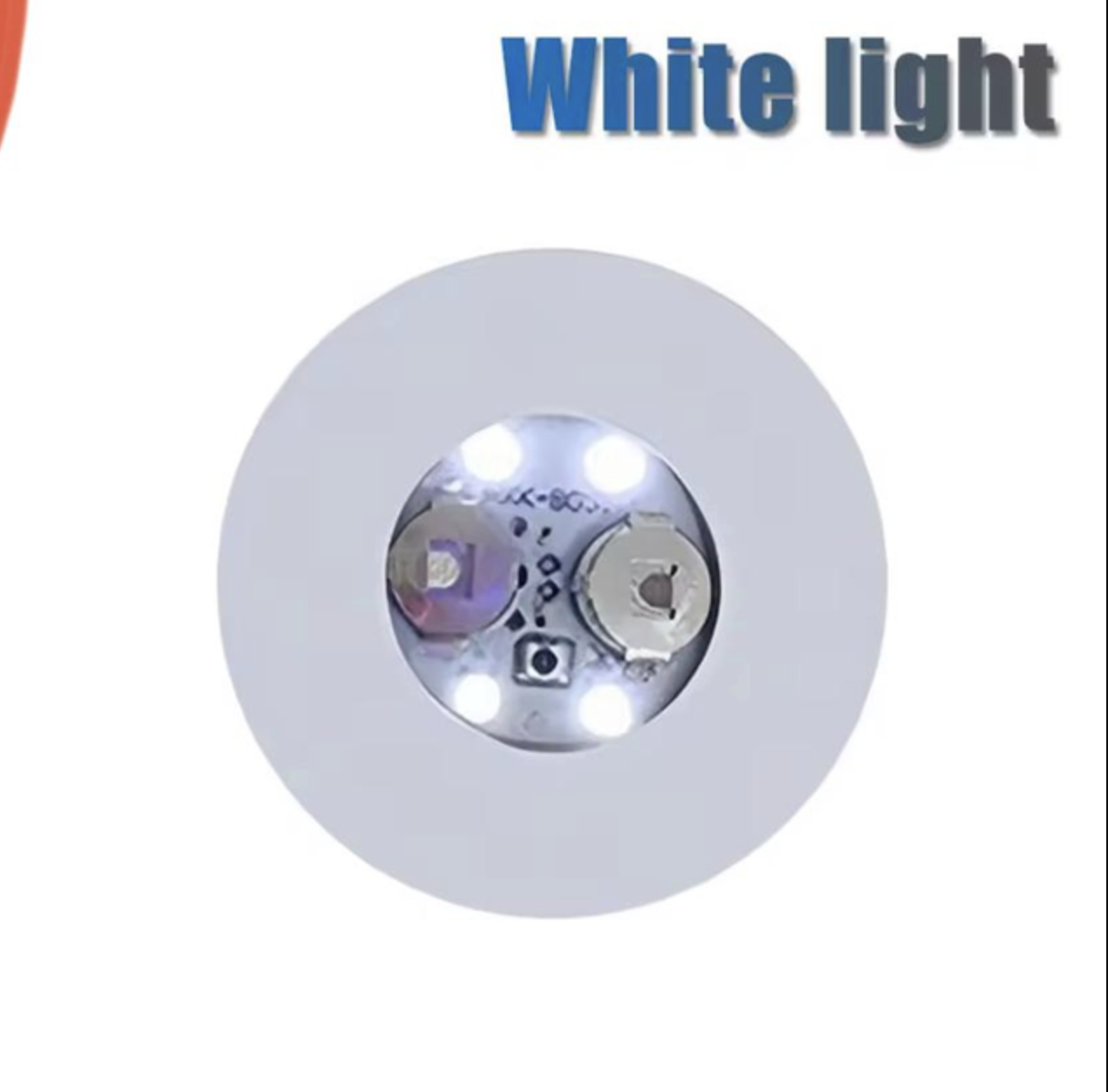 Підсклянка підставка під склянку кухоль келих пляшку Coasters самоклеючий діодна для бару та вечірок 2 шт світло Білий, фото №1