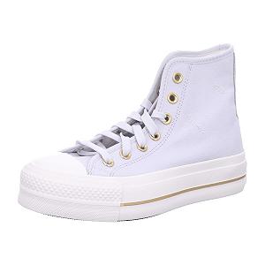 Кеды Converse All Star Lift A08237C Серый/Белый/Золотой - Фото 1