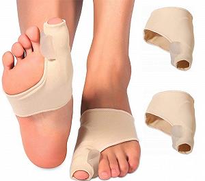 Пов'язка Hallux Valgus Гелева подушечка для захисту пальців ніг Гелевий захист від вальгусної деформації Корекція - Фото 1