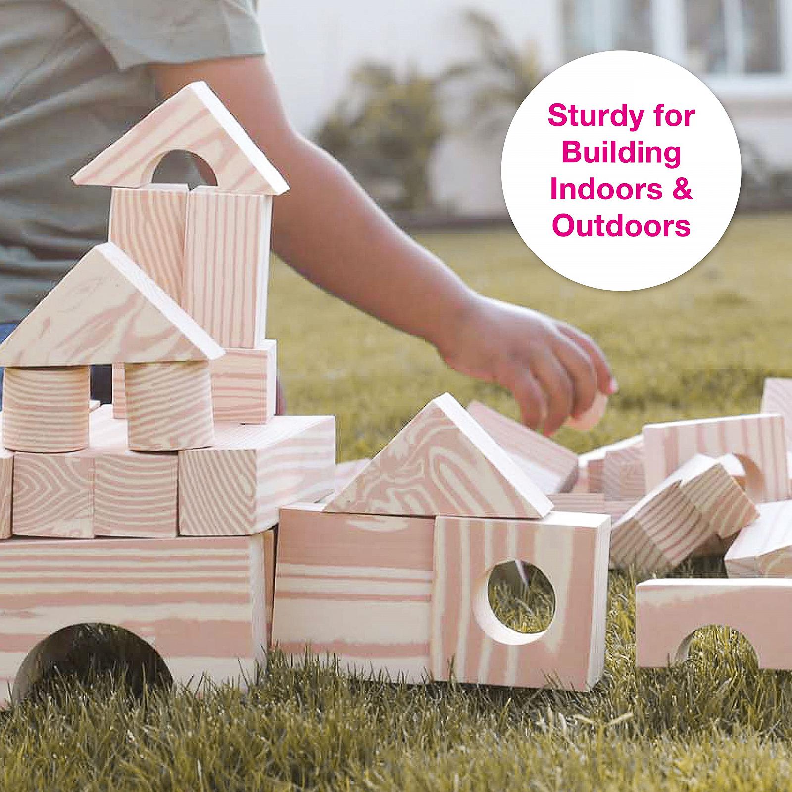 Блоки Edushape Wood-Like Soft Blocks- Set Of 30, фото №7