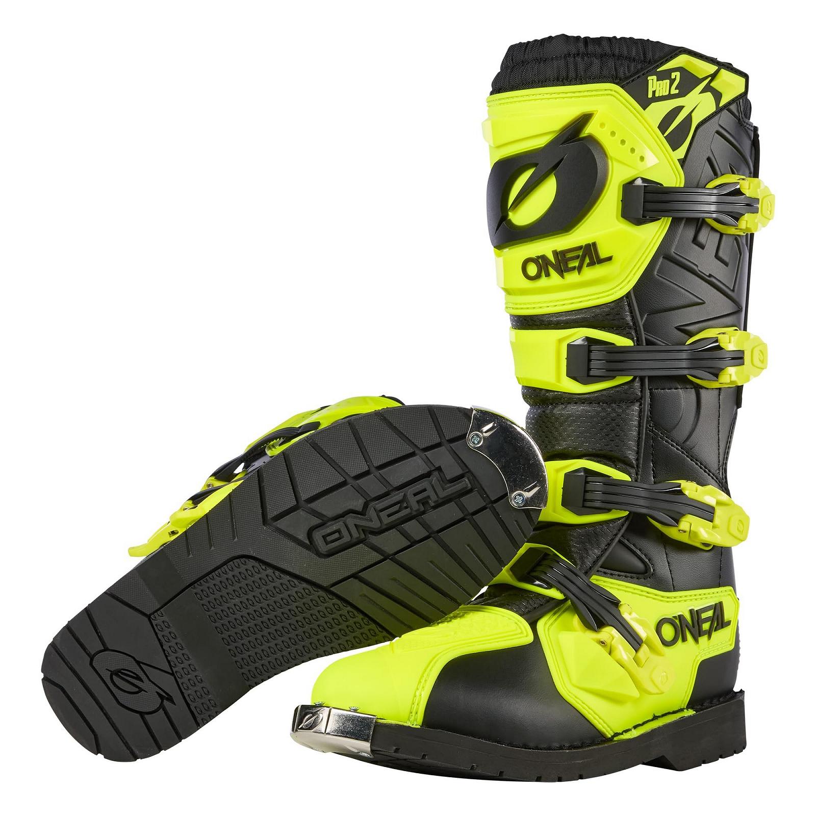 Мотоботи O'NEAL Rider Pro 2 Neon Yellow, фото №5