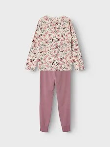 Комплект Нічна білизна NAME IT для дівчинки, з довгими рукавами synthetic.ua - Фото 1