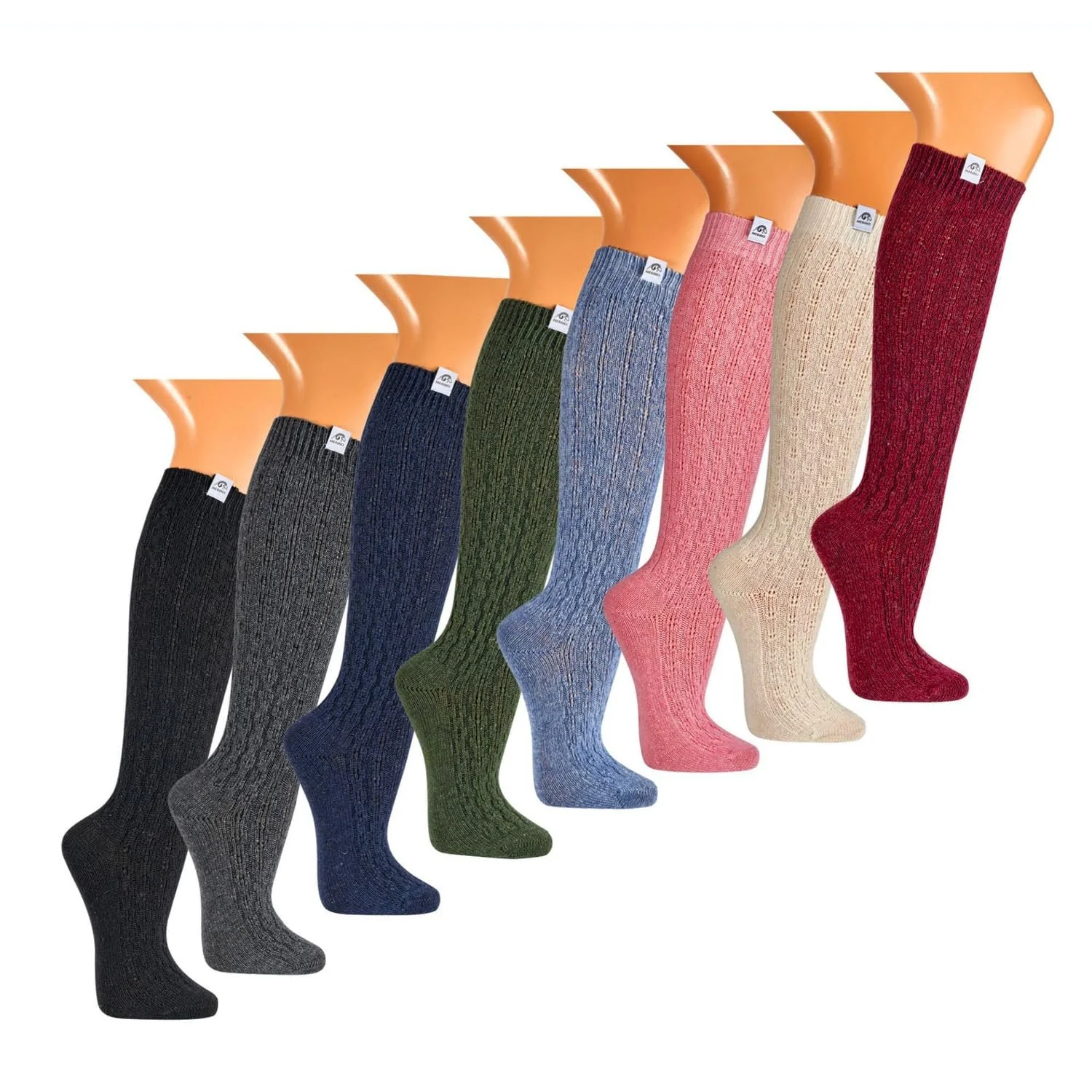 Класичні шкарпетки з мериносової вовни для жінок та чоловіків, фото №7