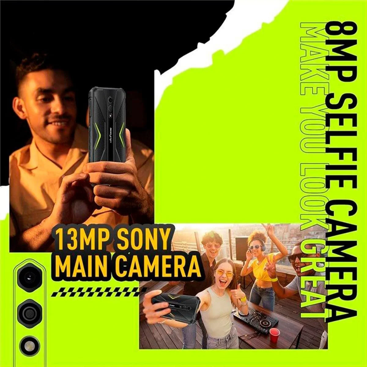Смартфон Ulefone Armor X12 3GB 32GB Orange, фото №3
