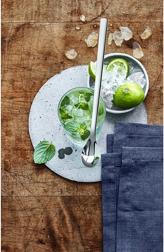 Ложка для лате макіато WMF Nuova Нержавіюча сталь 19 см (Одна ложка), фото №7