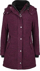 Пальто Black Premium by EMP Berry Короткое с стеганой подкладкой Черный - Фото 1