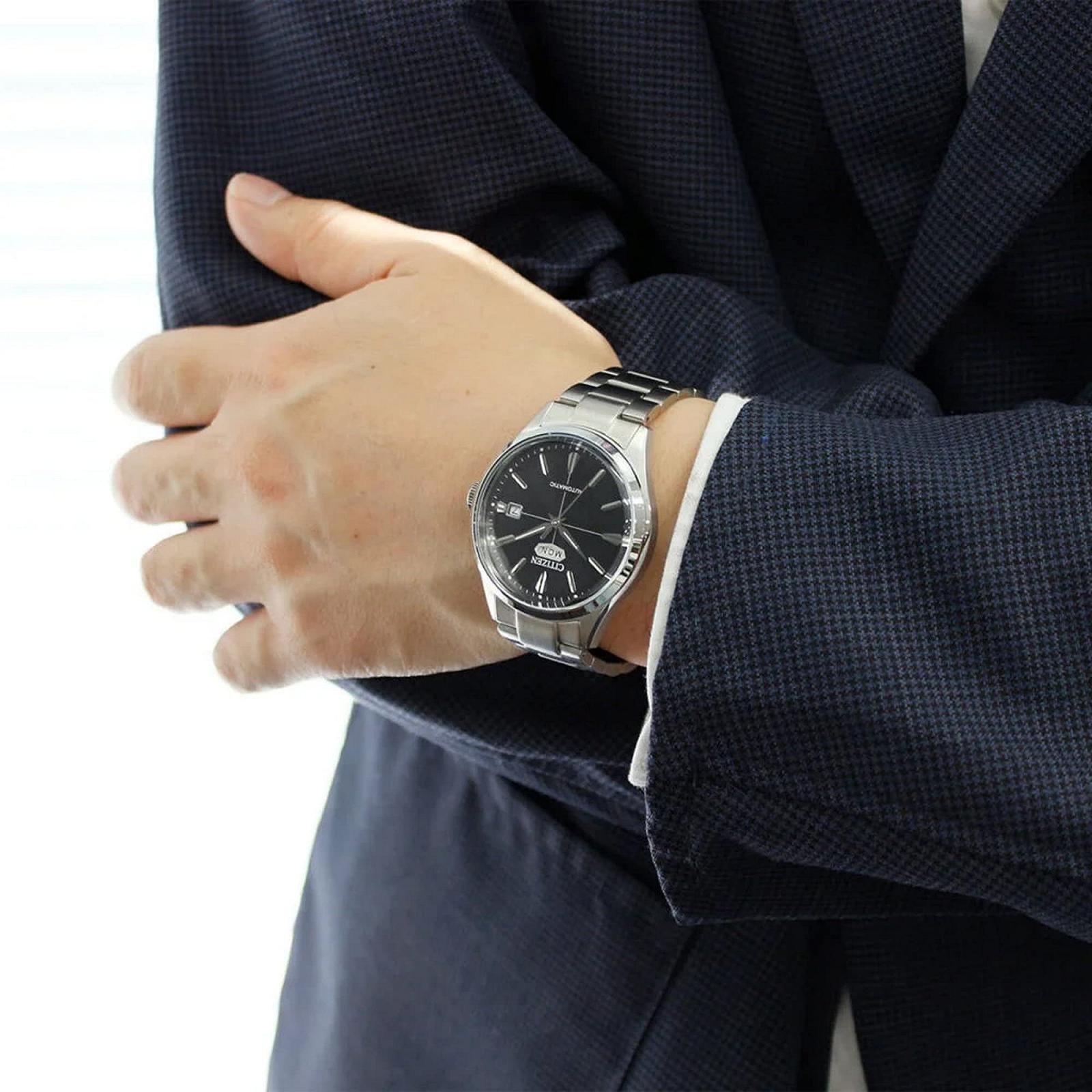 Годинник Citizen Чоловічий Аналоговий Автоматичний, фото №6 Годинник Citizen Чоловічий Аналоговий Автоматичний, фото №6