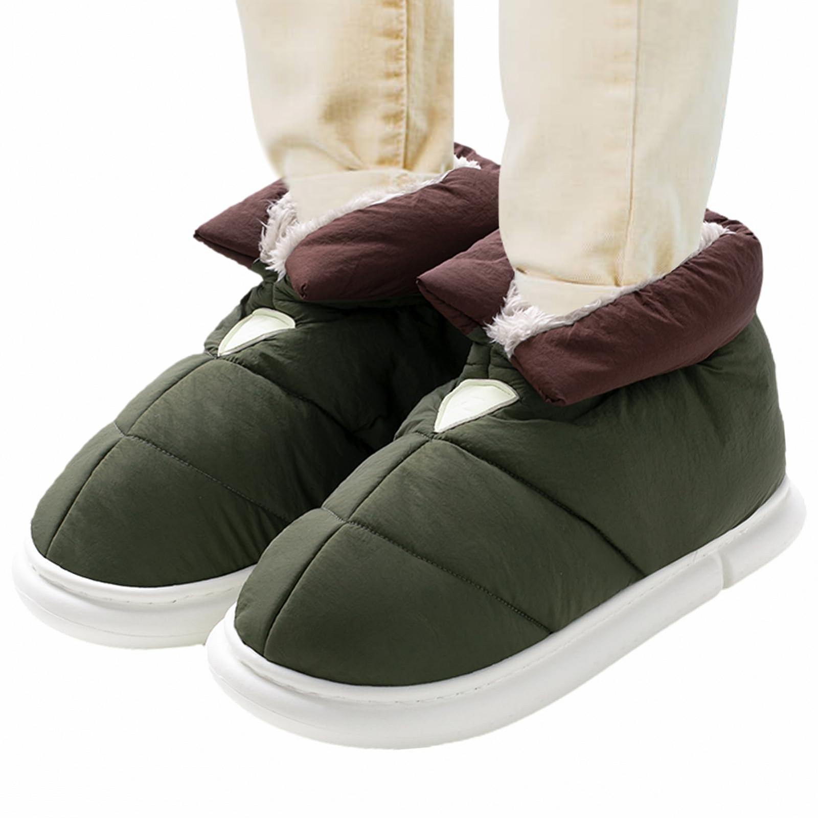 Тапочки Утепленные Зимние Для Мужчин и Женщин Универсальные С Бахилами Многофункциональные Темно-серые, фото №9 Тапочки Утепленные Зимние Для Мужчин и Женщин Универсальные С Бахилами Многофункциональные Темно-серые, фото №9